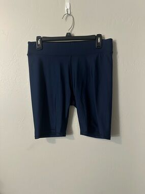 DSG Navy High-Rise Bike Shorts